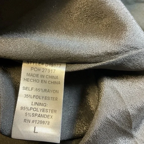 Entro Shimmering Silver Ruffle Mini Dress - Picture 6 of 10